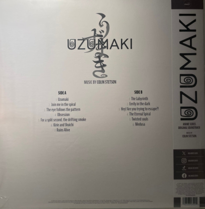 Colin Stetson – Uzumaki - Anime Series Original Soundtrack - фото 2 Colin Stetson – Uzumaki - Anime Series Original Soundtrack - фото 2