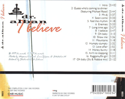 Dr. Alban – I Believe - фото 2 Dr. Alban – I Believe - фото 2