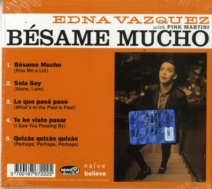 Edna Vazquez, Pink Martini – Bésame Mucho - фото 2 Edna Vazquez, Pink Martini – Bésame Mucho - фото 2