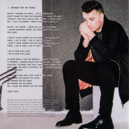 Sam Smith – In The Lonely Hour - фото 4 Sam Smith – In The Lonely Hour - фото 4