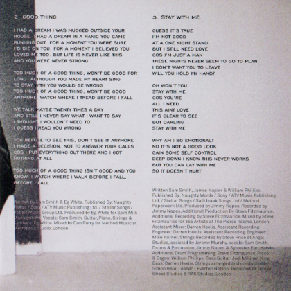 Sam Smith – In The Lonely Hour - фото 5 Sam Smith – In The Lonely Hour - фото 5