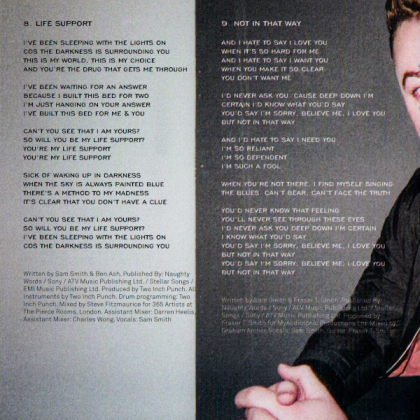 Sam Smith – In The Lonely Hour - фото 8 Sam Smith – In The Lonely Hour - фото 8