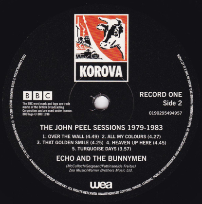 Echo & The Bunnymen – The John Peel Sessions 1979-1983 - фото 6 Echo & The Bunnymen – The John Peel Sessions 1979-1983 - фото 6