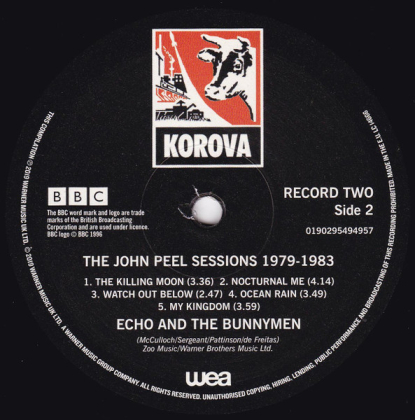 Echo & The Bunnymen – The John Peel Sessions 1979-1983 - фото 8 Echo & The Bunnymen – The John Peel Sessions 1979-1983 - фото 8