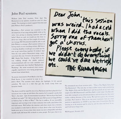 Echo & The Bunnymen – The John Peel Sessions 1979-1983 - фото 4 Echo & The Bunnymen – The John Peel Sessions 1979-1983 - фото 4