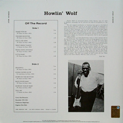 Howlin' Wolf – Howlin' Wolf - фото 2 Howlin' Wolf – Howlin' Wolf - фото 2