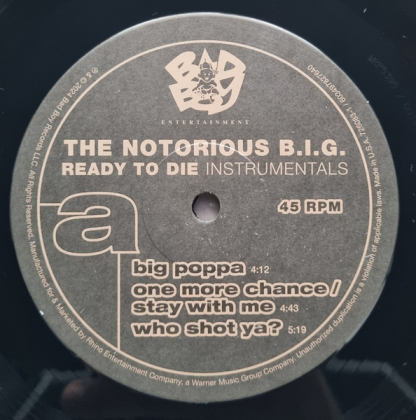 The Notorious B.I.G. &ndash; Ready To Die Instrumentals - фото 3