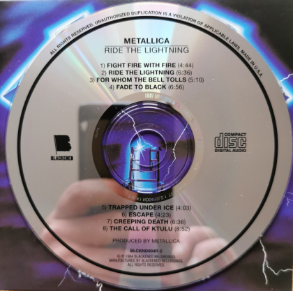 Metallica – Ride The Lightning - фото 16 Metallica – Ride The Lightning - фото 16