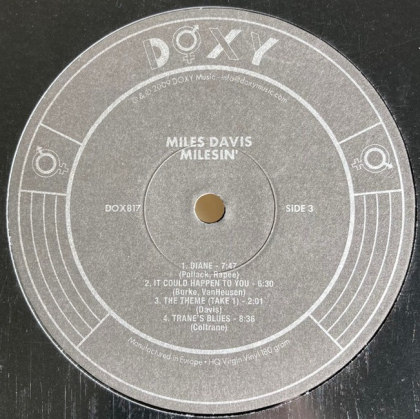 Miles Davis &ndash; Milesin' - фото 5