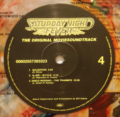 Various &ndash; Saturday Night Fever - The Original Movie Sound Track - фото 7