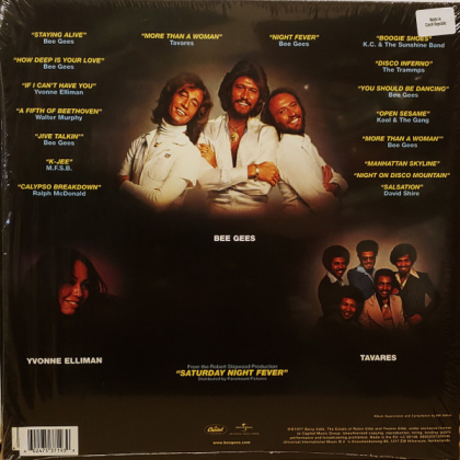 Various &ndash; Saturday Night Fever - The Original Movie Sound Track - фото 2