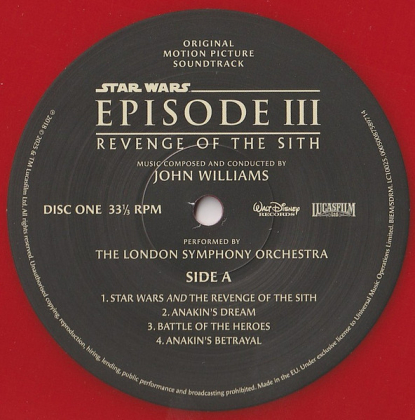 John Williams – Star Wars Episode III: Revenge Of The Sith - Original Motion Picture Soundtrack - фото 4 John Williams – Star Wars Episode III: Revenge Of The Sith - Original Motion Picture Soundtrack - фото 4