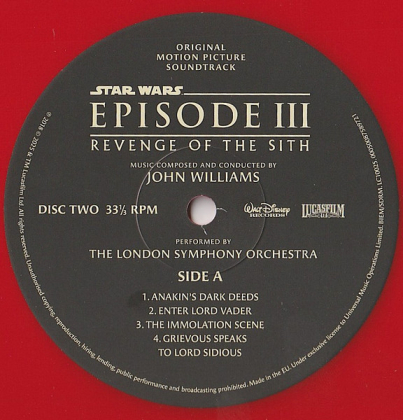 John Williams – Star Wars Episode III: Revenge Of The Sith - Original Motion Picture Soundtrack - фото 6 John Williams – Star Wars Episode III: Revenge Of The Sith - Original Motion Picture Soundtrack - фото 6