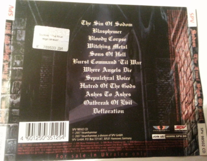 Sodom – The Final Sign Of Evil - фото 2 Sodom – The Final Sign Of Evil - фото 2