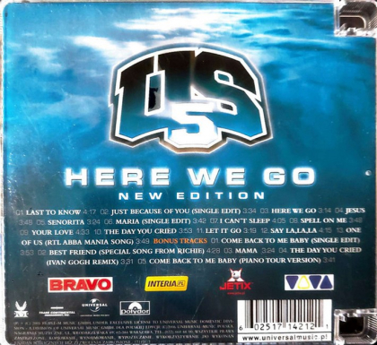 US5 – Here We Go - фото 2 US5 – Here We Go - фото 2