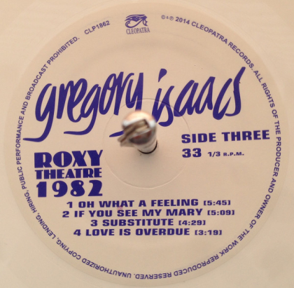 Gregory Isaacs &ndash; Roxy Theatre 1982 - фото 4