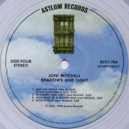 Joni Mitchell – Shadows And Light - фото 10 Joni Mitchell – Shadows And Light - фото 10