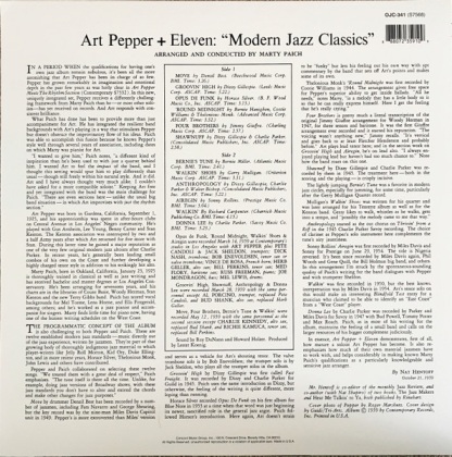 Art Pepper – Art Pepper + Eleven - фото 2 Art Pepper – Art Pepper + Eleven - фото 2