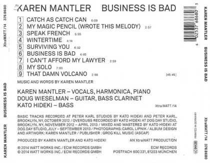 Karen Mantler – Business Is Bad - фото 2 Karen Mantler – Business Is Bad - фото 2