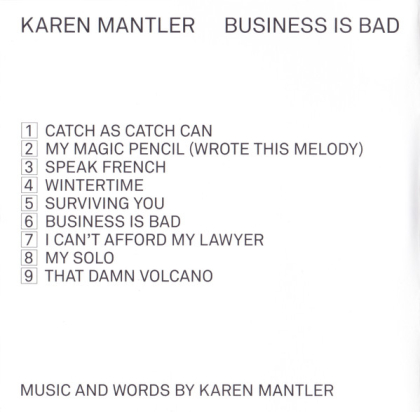 Karen Mantler – Business Is Bad - фото 4 Karen Mantler – Business Is Bad - фото 4