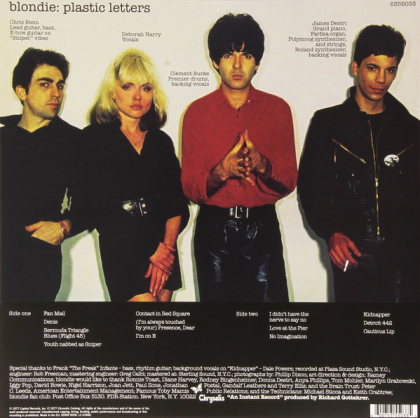 Blondie – Plastic Letters - фото 2 Blondie – Plastic Letters - фото 2