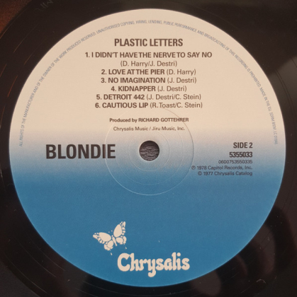 Blondie – Plastic Letters - фото 4 Blondie – Plastic Letters - фото 4