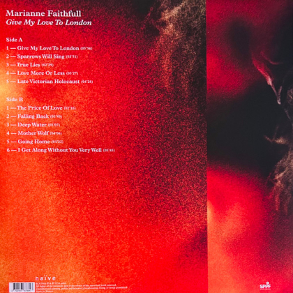 Marianne Faithfull &ndash; Give My Love To London - фото 2