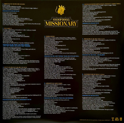 Snoop Dogg – Missionary - фото 5 Snoop Dogg – Missionary - фото 5
